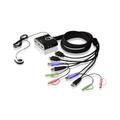 Aten KVM Switch 2-Port HDMI HDMI USB2 2xKabel Wired-R